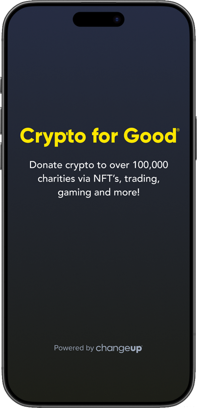 Crypto for Good on iPhone